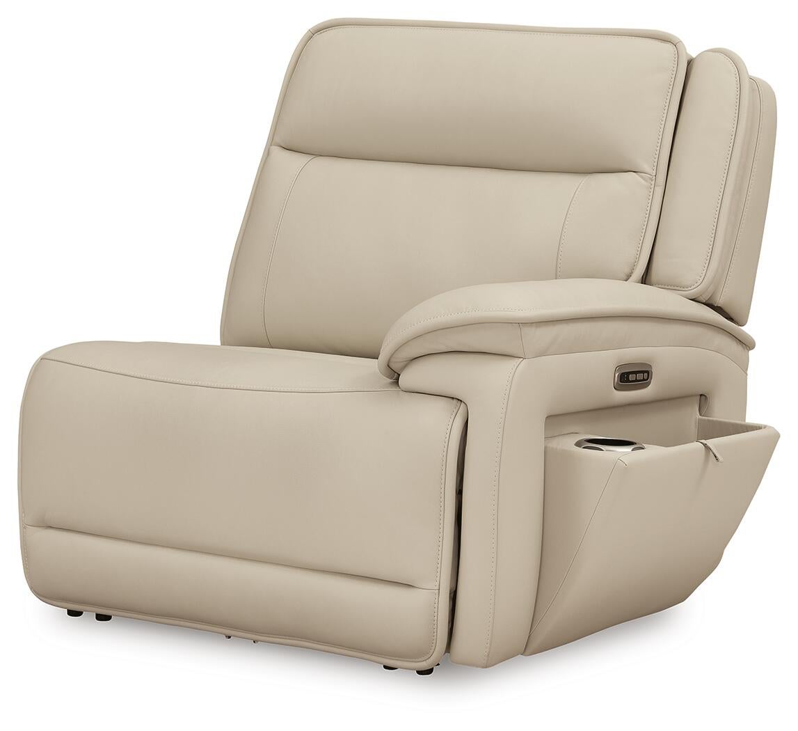 Sofá seccional reclinable de 5 piezas Double Deal con consola