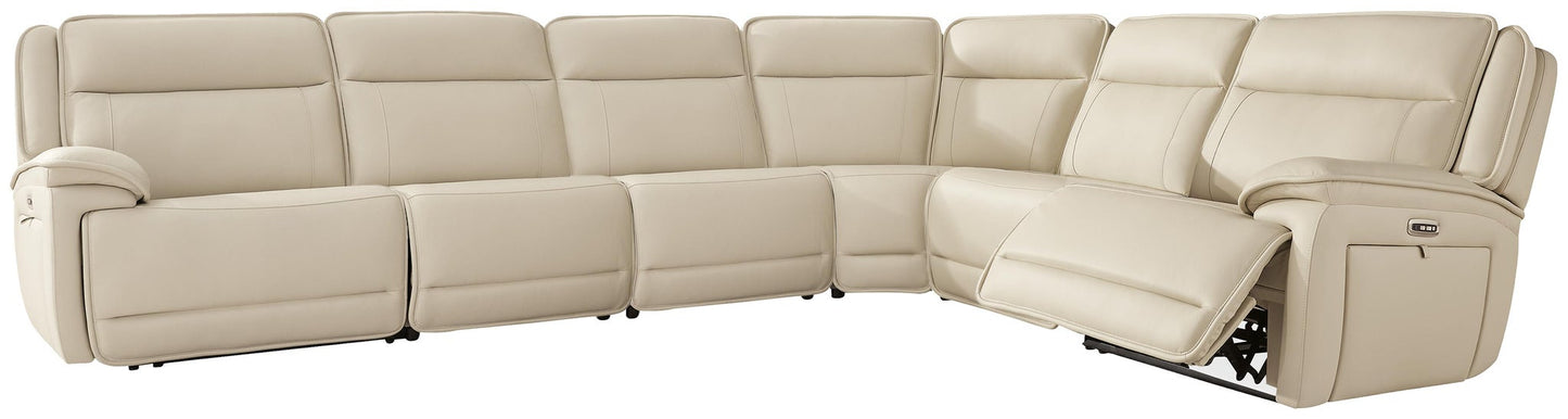 Sofá seccional reclinable de 6 piezas Double Deal