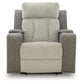 Sillón reclinable eléctrico WhipLash con reposacabezas ajustable