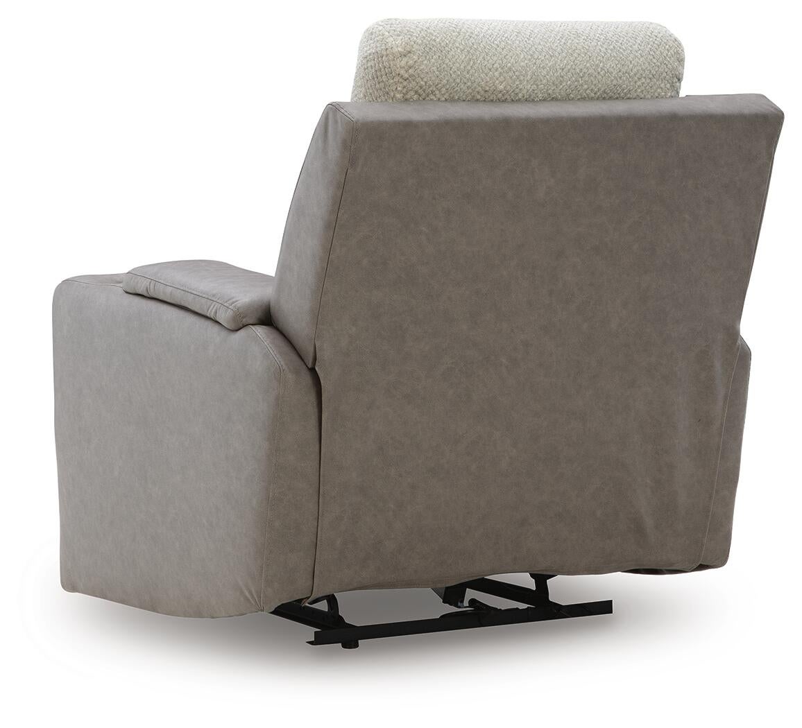 Sillón reclinable eléctrico WhipLash con reposacabezas ajustable