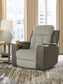 Sillón reclinable eléctrico WhipLash con reposacabezas ajustable