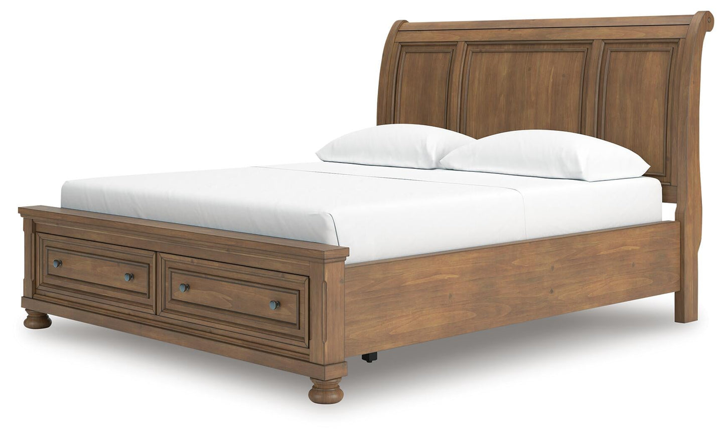 Cama de trineo Feddinger California King con almacenamiento