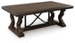 Mesa de cóctel rectangular Maylee