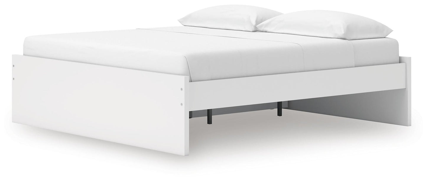 Cama Onita King con plataforma y 1 compartimento lateral