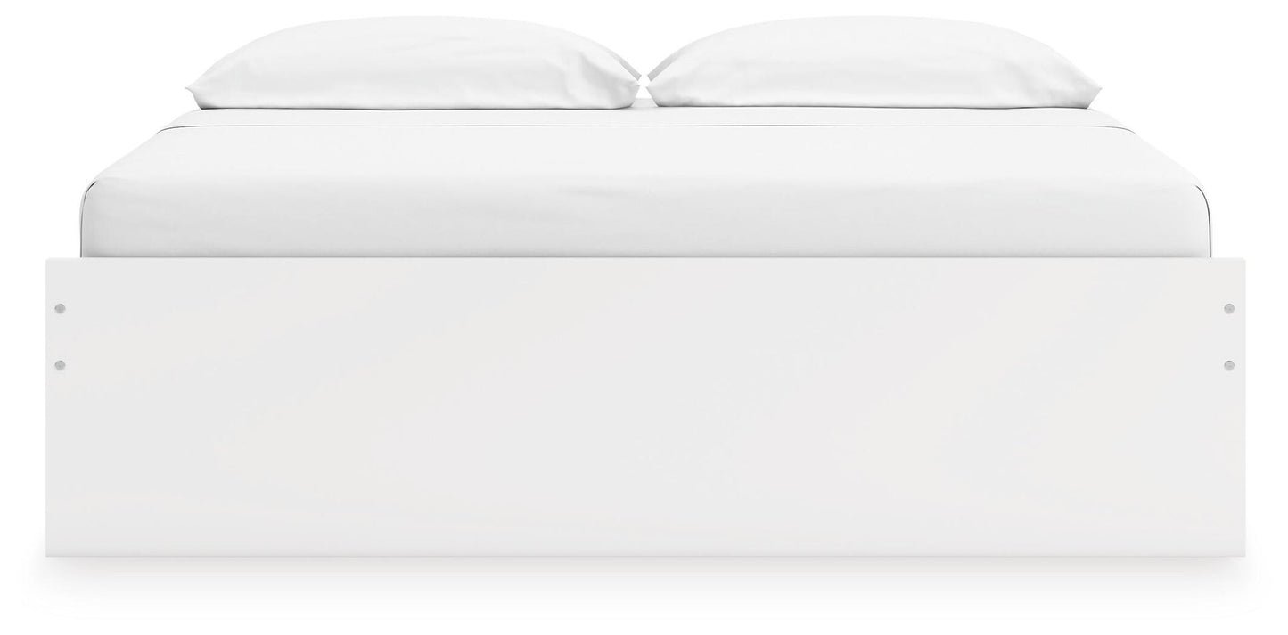 Cama Onita King con plataforma y 1 compartimento lateral