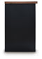 Soporte de TV Wildenauer de 76" con chimenea eléctrica