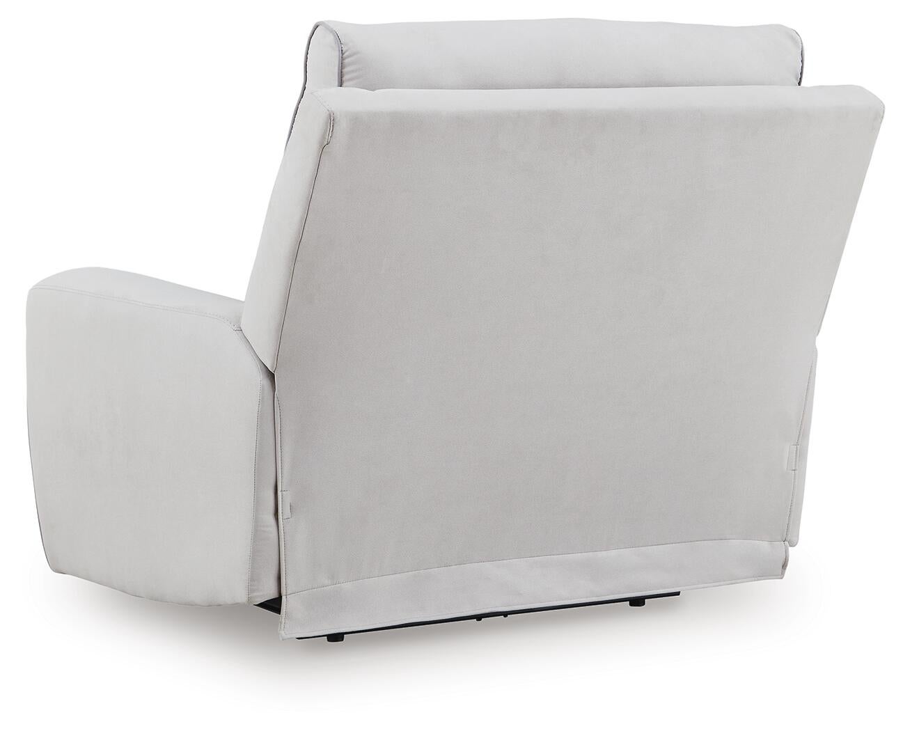 Sillón reclinable eléctrico Social Pointe con reposacabezas ajustable