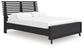 Cama Danziar de panel de listones completo