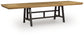 Mesa de comedor Galliden RECT EXT
