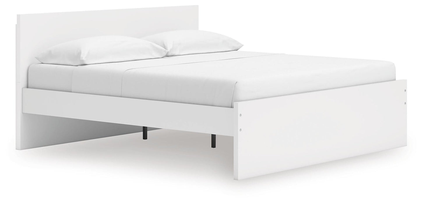 Cama de plataforma Onita King con panel