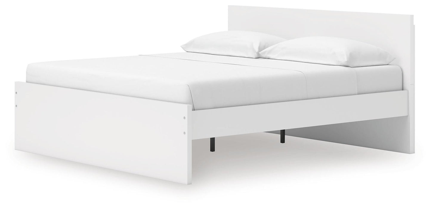 Cama de plataforma Onita King con panel