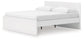 Cama de plataforma Onita King con panel