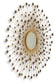 Espejo decorativo Morwenna