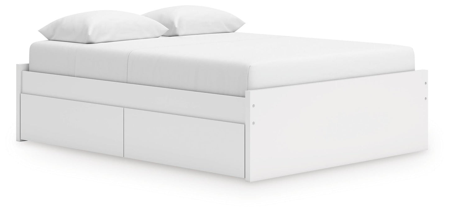 Cama Onita Queen con plataforma y 1 compartimento lateral