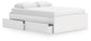 Cama Onita Queen con plataforma y 1 compartimento lateral