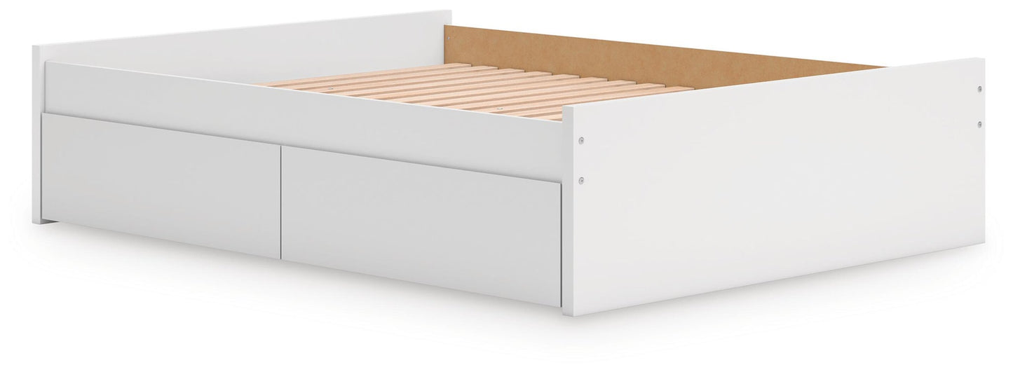 Cama Onita Queen con plataforma y 1 compartimento lateral