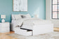 Cama Onita Queen con plataforma y 1 compartimento lateral
