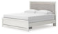 Cama tapizada Zuraleus King con panel