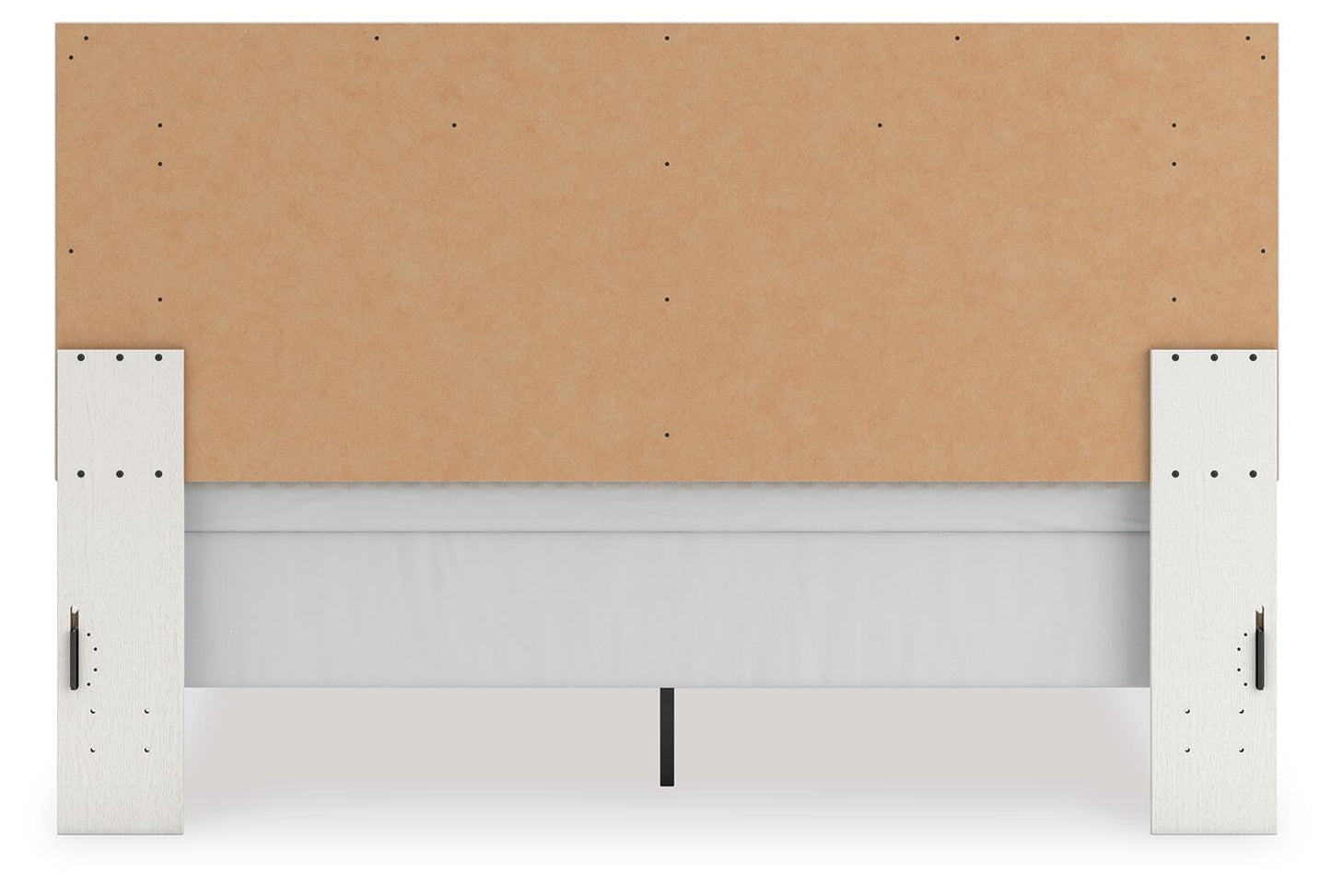 Cama tapizada Zuraleus King con panel