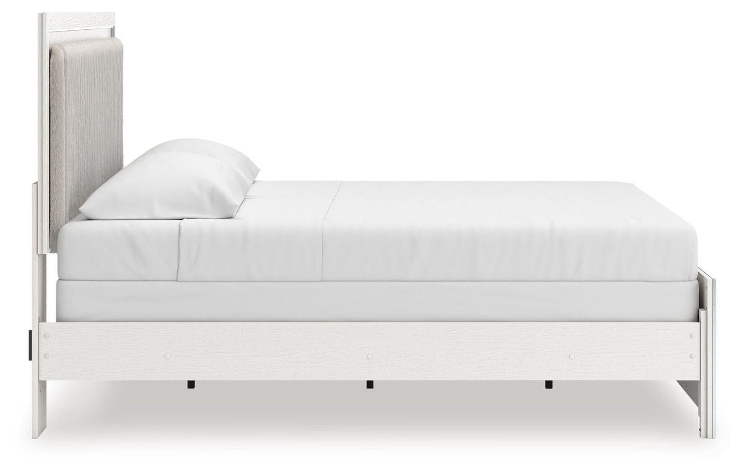 Cama tapizada Zuraleus King con panel