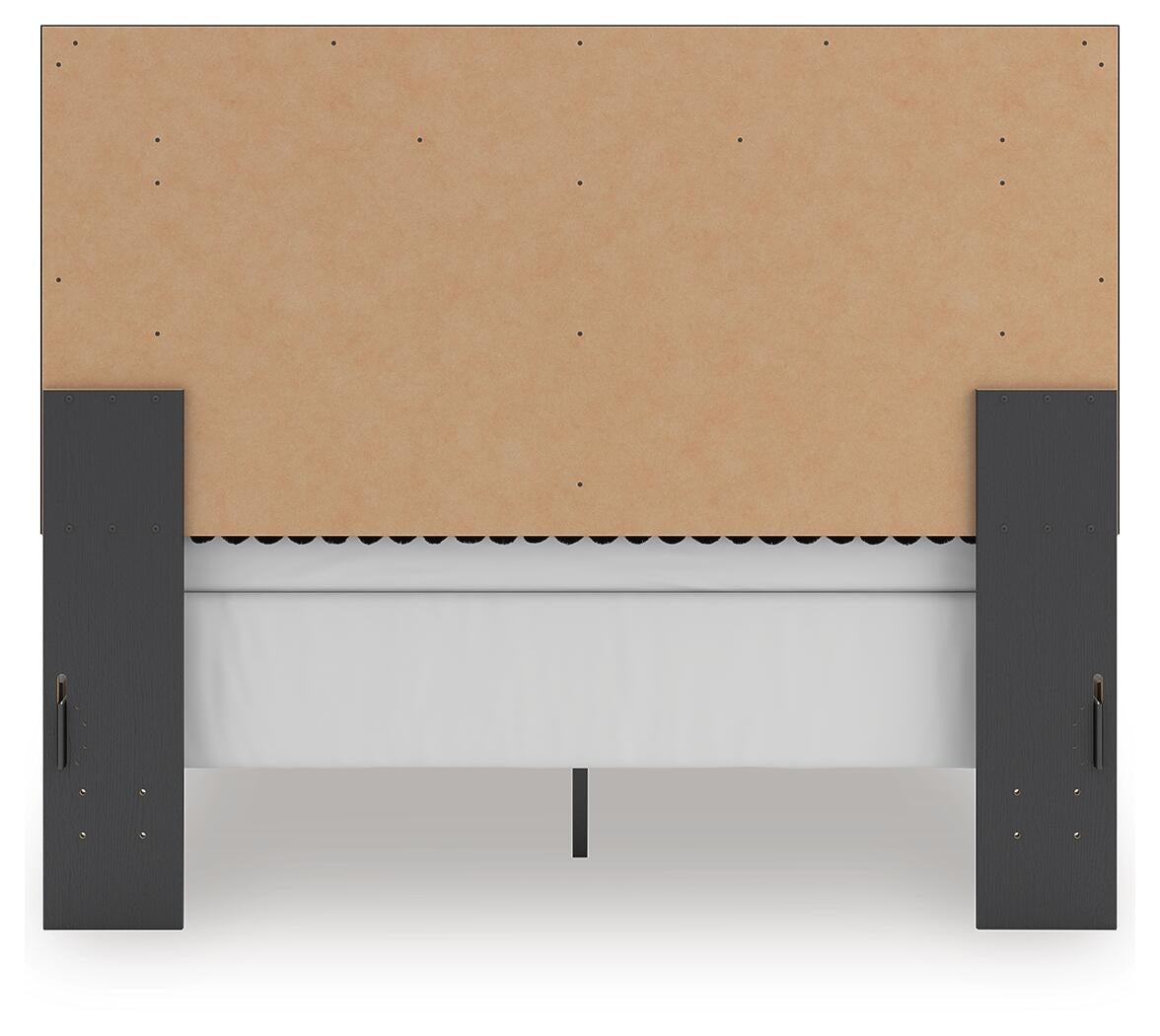 Cama tapizada Zuraleus Queen con panel