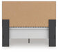 Cama tapizada Zuraleus Queen con panel