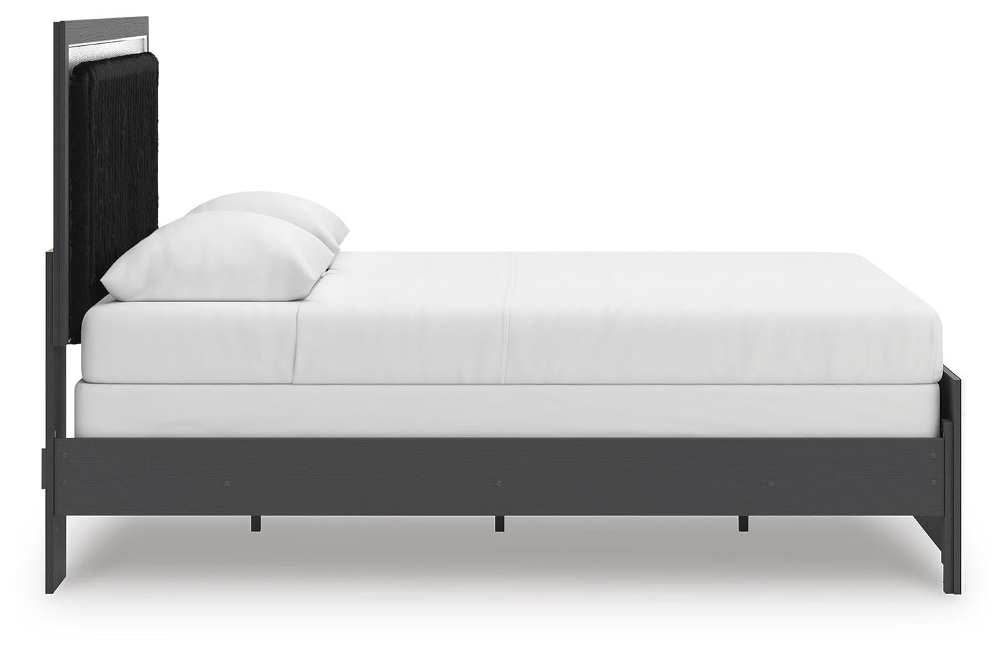 Cama tapizada Zuraleus Queen con panel