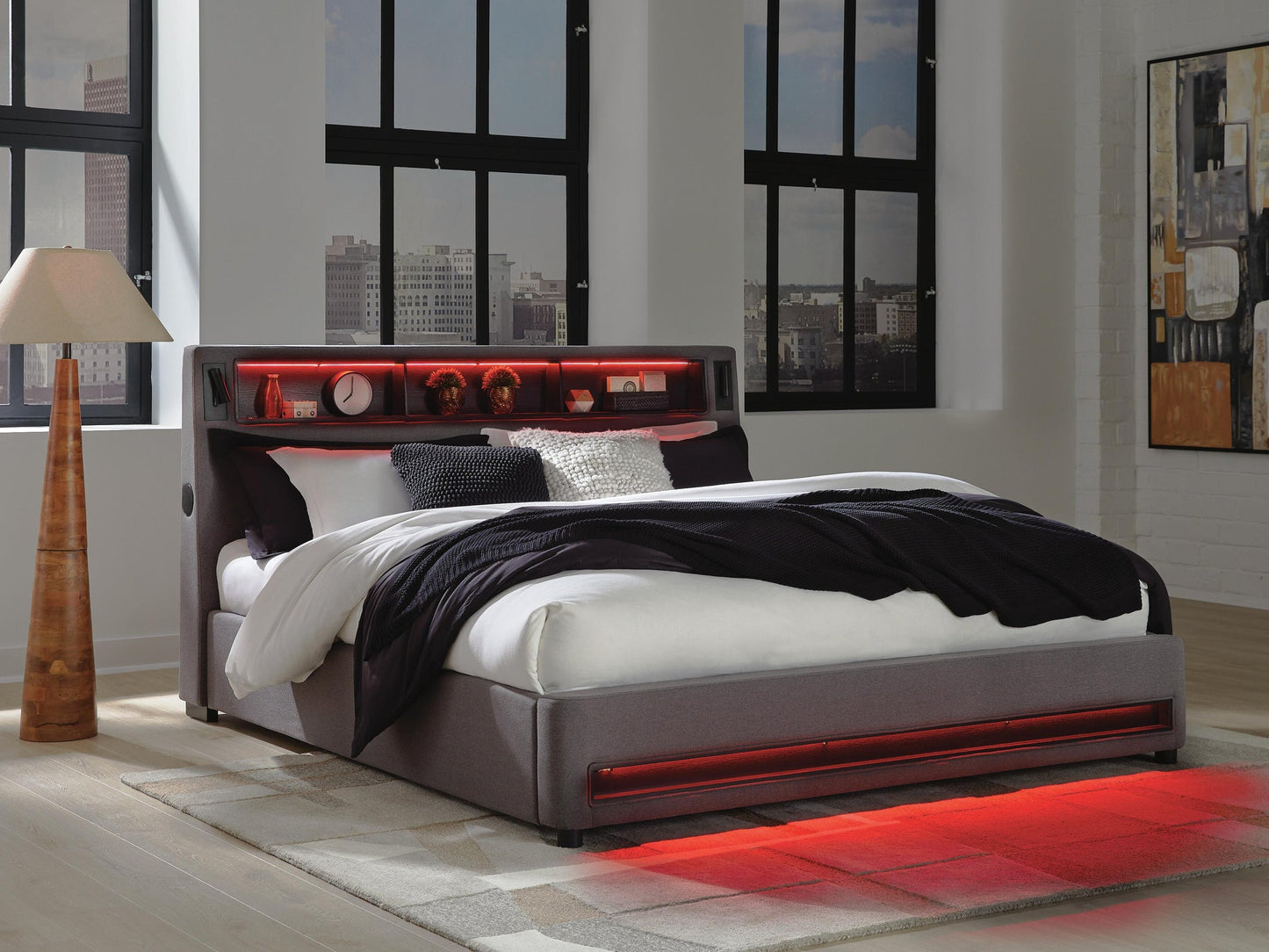 Cama tapizada Verishaw King