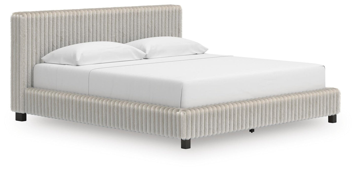 Cama tapizada Zuraleus King