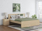 Cama de plataforma Onita Queen con panel