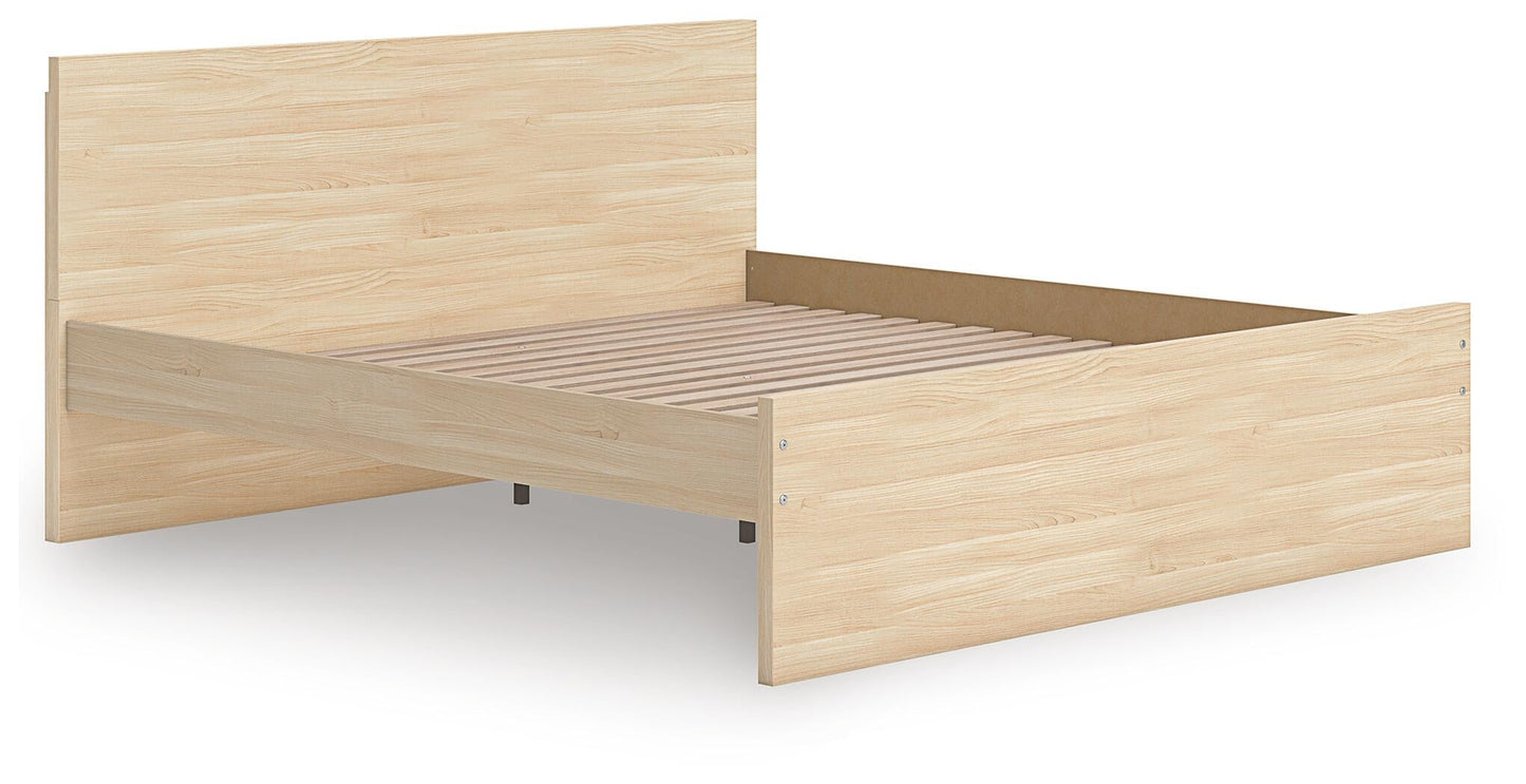 Cama de plataforma Onita Queen con panel
