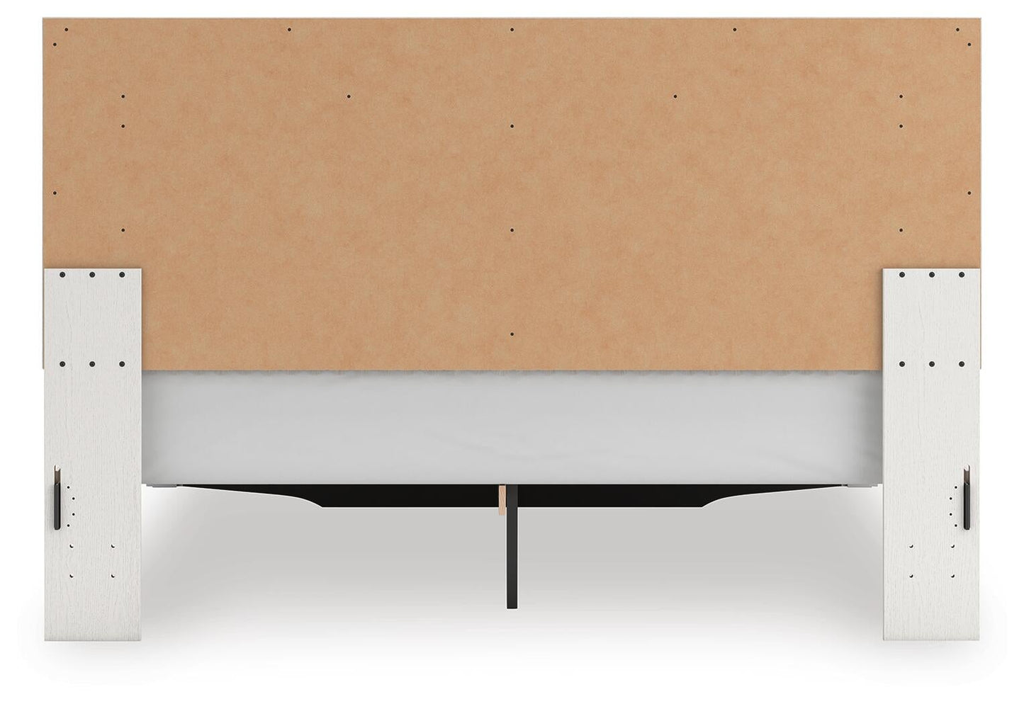 Cama Zuraleus King con plataforma y almacenamiento tapizada