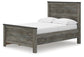 Cama Frandern de panel completo con almacenamiento