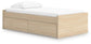 Cama individual Onita con plataforma y 1 compartimento lateral