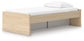 Cama individual Onita con plataforma y 1 compartimento lateral