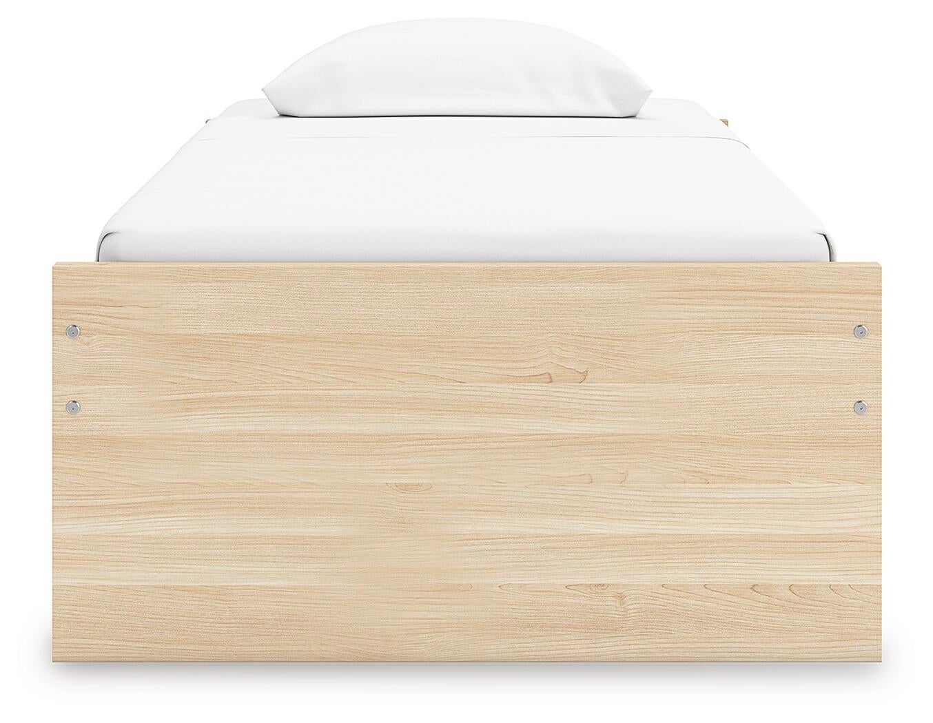 Cama individual Onita con plataforma y 1 compartimento lateral