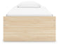 Cama individual Onita con plataforma y 1 compartimento lateral