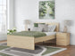Cama de plataforma Onita con panel completo