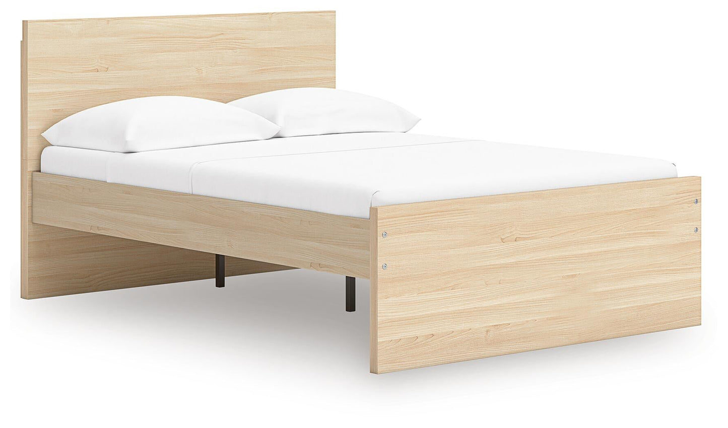 Cama de plataforma Onita con panel completo