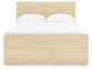 Cama de plataforma Onita con panel completo