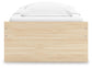 Cama individual Onita con plataforma y 1 compartimento lateral