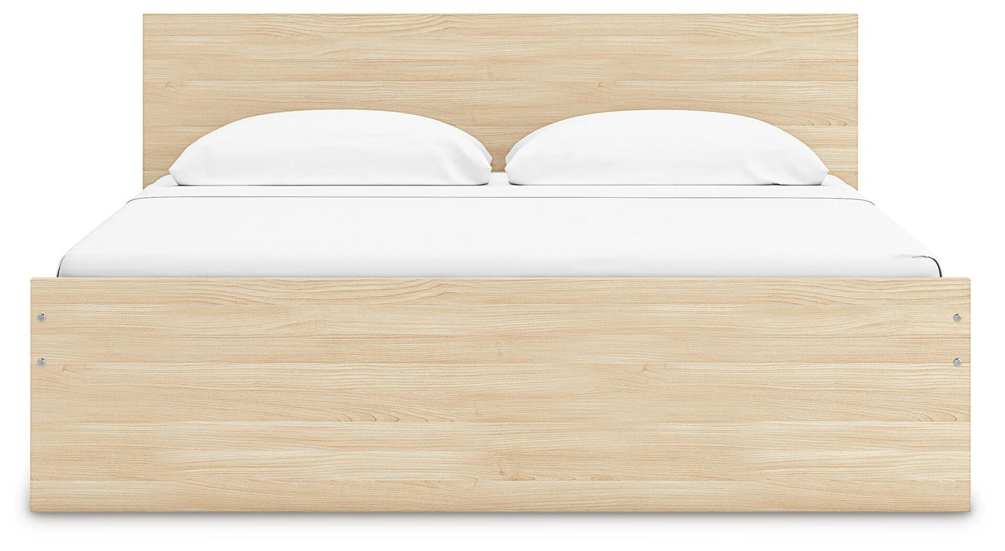 Cama Onita Queen con plataforma y 2 compartimentos laterales