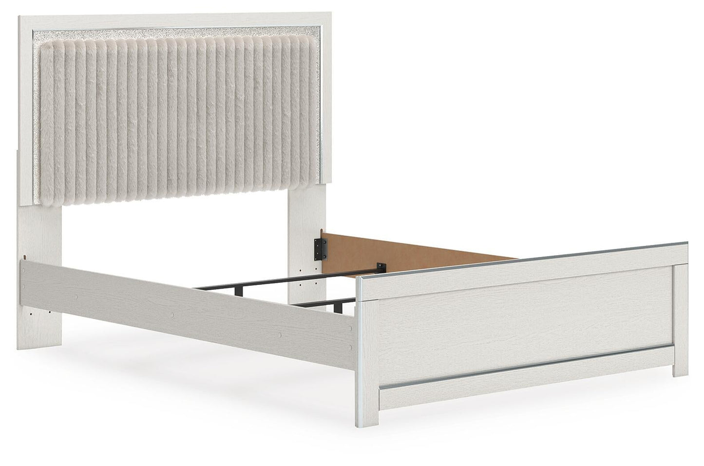 Cama tapizada Zuraleus Queen con panel