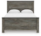 Cama con panel Queen Frandern