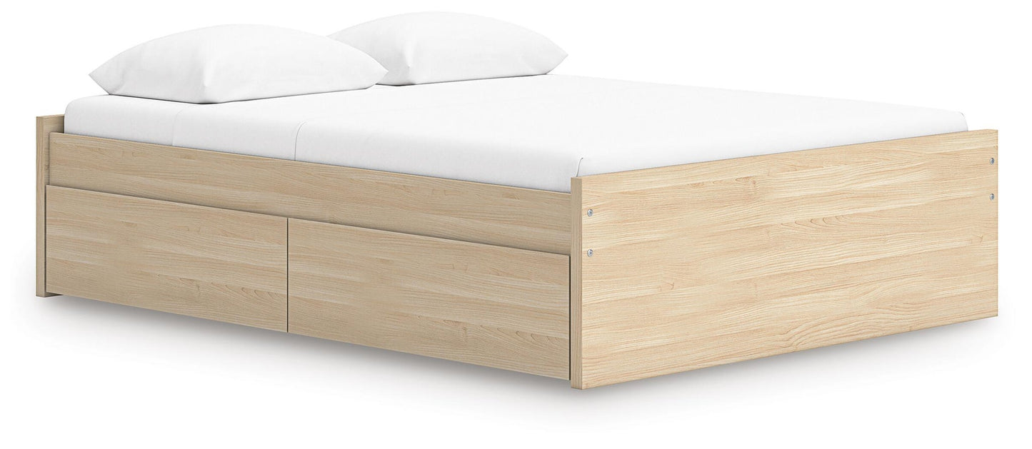 Cama Onita Queen con plataforma y 1 compartimento lateral