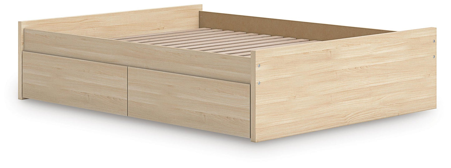 Cama Onita Queen con plataforma y 1 compartimento lateral