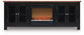 Soporte de TV Wildenauer de 76" con chimenea eléctrica