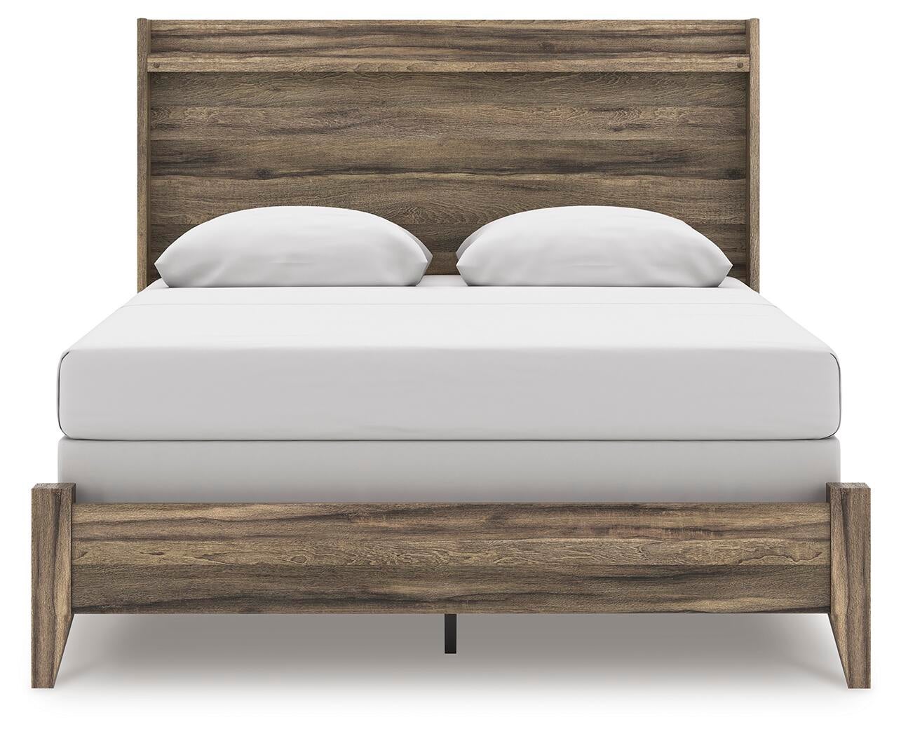 Cama Elbrim Queen con panel