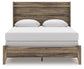 Cama Elbrim Queen con panel