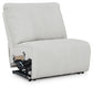 Sofá seccional reclinable de 4 piezas de gama alta con chaise longue